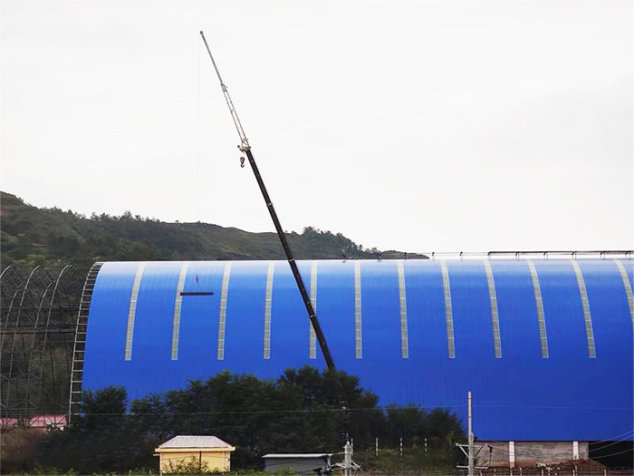 临湘煤棚网架工程